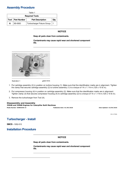 Caterpillar CAT 3304 Engine Machine Service Repair Manual (09Z00001 and up) - Image 5