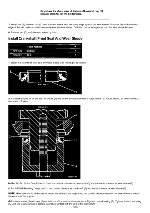 Caterpillar CAT 3304 Engine Machine Service Repair Manual (12Z00001 and up) - Image 2