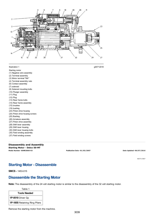 Caterpillar CAT 3306 Engine Machine Service Repair Manual (60Z00001 and up) - Image 3