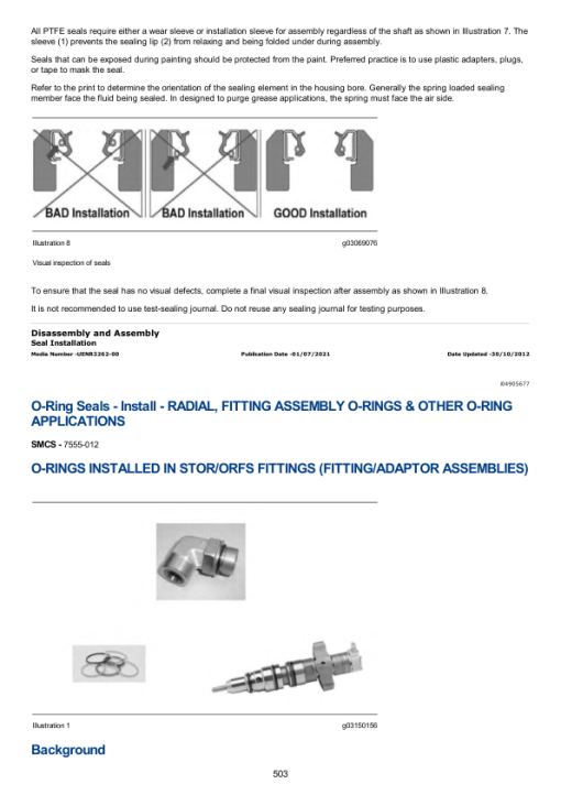 Caterpillar CAT 3306C Truck Engine Service Repair Manual (9TL00001 and up) - Image 5