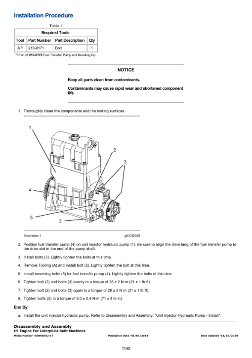 Caterpillar CAT 325, 325 L, 325 LN Excavator Service Repair Manual (2SL00001 and up) - Image 2