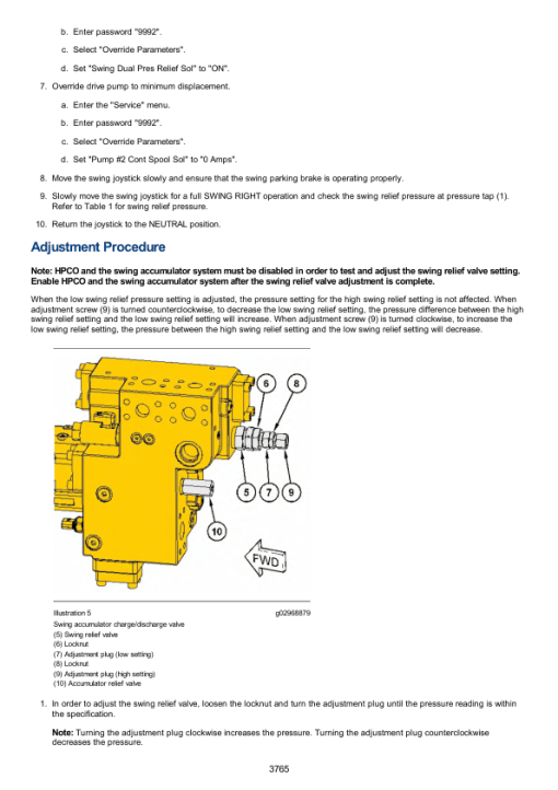 Caterpillar CAT 336E LH, 336E LNH Excavator Service Repair Manual (RZA00001 and up) - Image 4