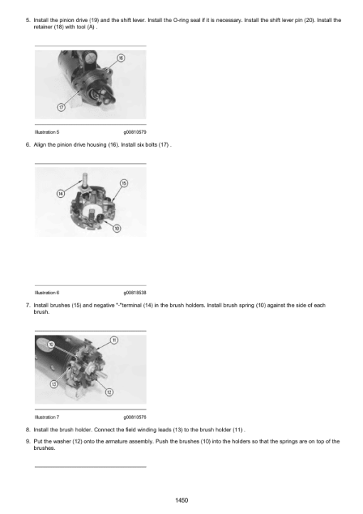 Caterpillar CAT 3406C Marine Engine Service Repair Manual (1SS00001 and up) - Image 3