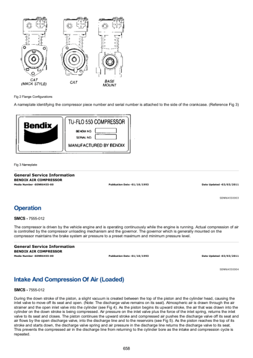 Caterpillar CAT 3406E Truck Engine Service Repair Manual (5EK00001 and up) - Image 4