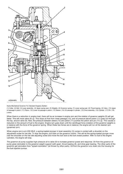 Caterpillar CAT 3412 Marine Engine Service Repair Manual (3JK00001 and up) - Image 3