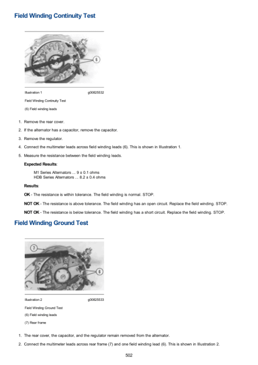 Caterpillar CAT 3412 Marine Engine Service Repair Manual (3JK00001 and up) - Image 4