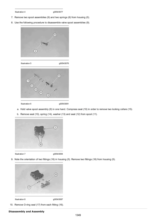 Caterpillar CAT 345B 345B L, 345B LC Excavator Service Repair Manual (2SW00001 and up) - Image 2