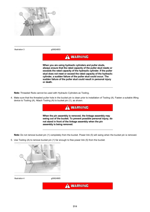 Caterpillar CAT 345B, 345B L SERIES II Excavator Service Repair Manual (AGS00001 and up) - Image 5