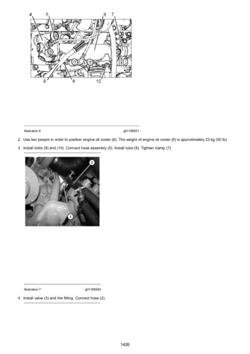 Caterpillar CAT 345C, 345C L Excavator Service Repair Manual (SPC00001 and up) - Image 2