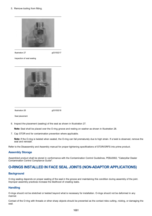 Caterpillar CAT 345C L Excavator Service Repair Manual (S5M00001 and up) - Image 2