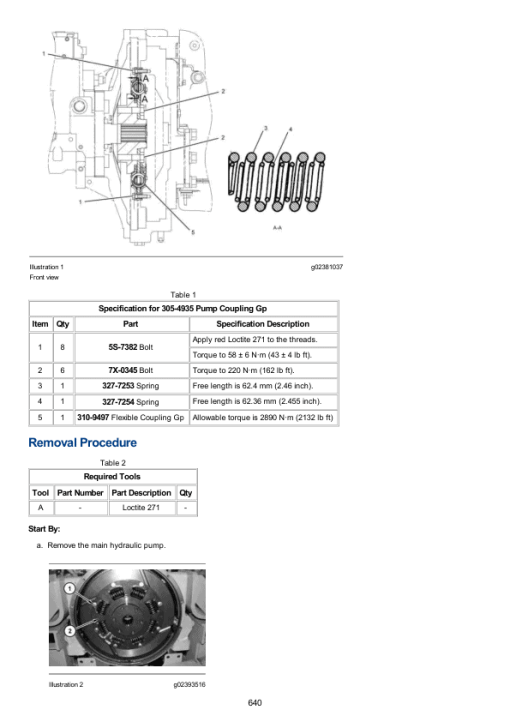 Caterpillar CAT 349F, 349F L Excavator Service Repair Manual (BZ200001 and up) - Image 4