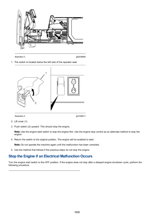 Caterpillar CAT 349F L Excavator Service Repair Manual (KEA00001 and up) - Image 3