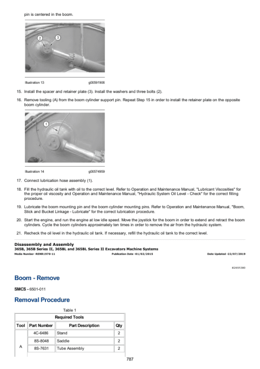 Caterpillar CAT 390D Excavator Service Repair Manual (KCZ00001 and up) - Image 7