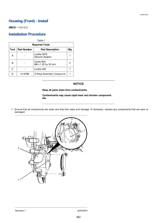 Caterpillar CAT 416F Backhoe Loader Service Repair Manual (KSF00001 and up) - Image 5