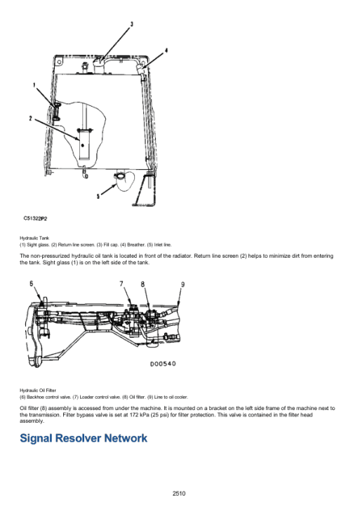 Caterpillar CAT 416B Backhoe Loader Service Repair Manual (8ZK00001 till 05999) - Image 4