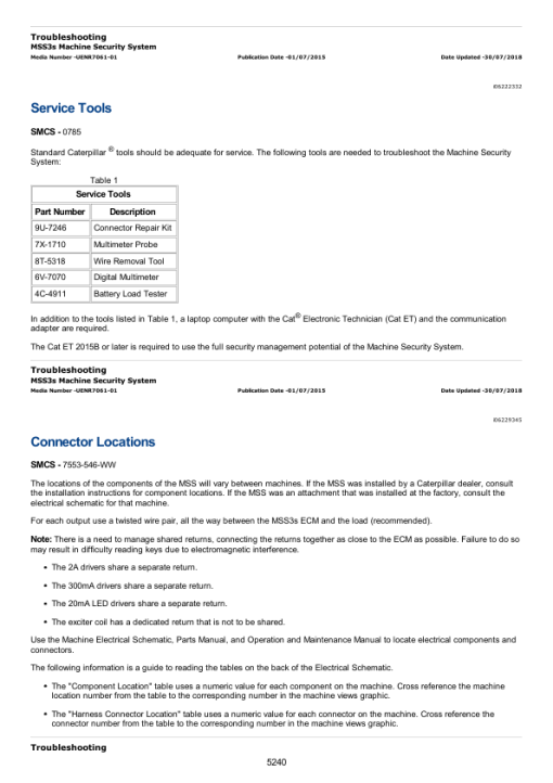 Caterpillar CAT 416C Backhoe Loader Service Repair Manual (1WR00001 till 08115) - Image 3