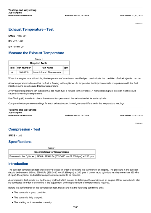 Caterpillar CAT 420D Backhoe Loader Service Repair Manual (BLN04544 till 10299) - Image 4