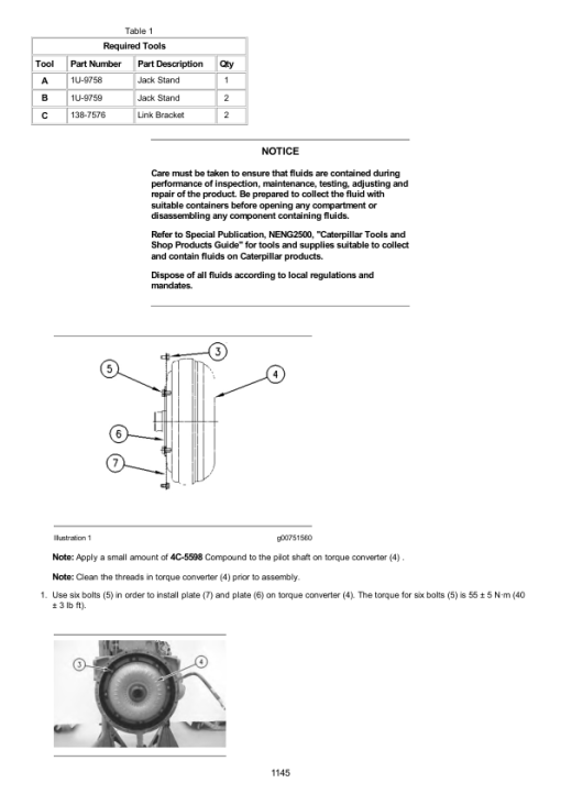 Caterpillar CAT 420D Backhoe Loader Service Repair Manual (BMC00611 and up) - Image 2