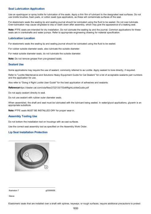 Caterpillar CAT 420D Backhoe Loader Service Repair Manual (BMC00611 and up) - Image 3