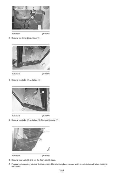 Caterpillar CAT 436 SERIES II Backhoe Loader Service Repair Manual (5KF00806 and up) - Image 4