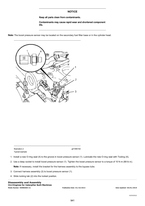 Caterpillar CAT 420E Backhoe Loader Service Repair Manual (PRA00001 and up) - Image 5