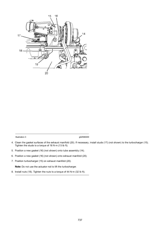 Caterpillar CAT 420F Backhoe Loader Service Repair Manual (JWJ00001 and up) - Image 5