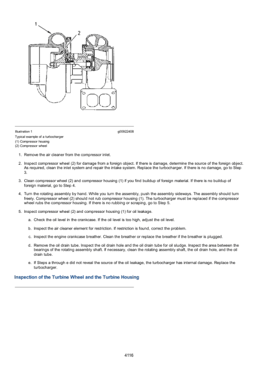 Caterpillar CAT 422E Backhoe Loader Service Repair Manual (MAW00001 and up) - Image 3