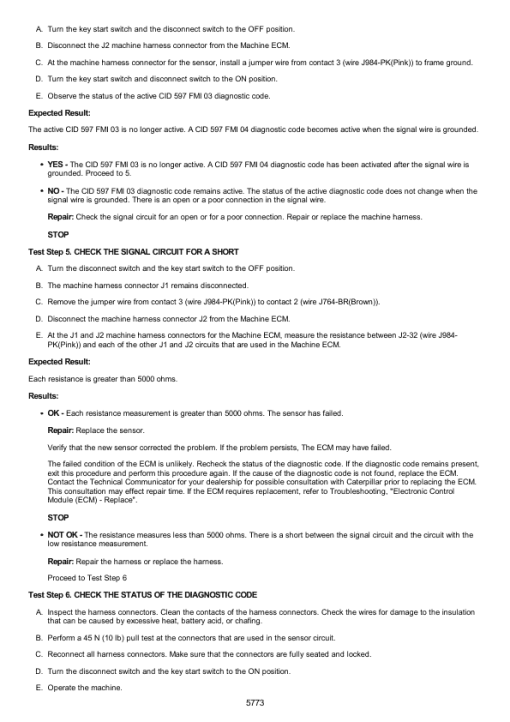 Caterpillar CAT 422E Backhoe Loader Service Repair Manual (MAW00001 and up) - Image 5