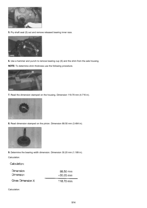 Caterpillar CAT 426C Backhoe Loader Service Repair Manual (7WN00939 till 01099) - Image 5