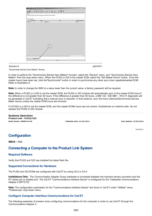 Caterpillar CAT 428 Backhoe Loader Service Repair Manual (6TC02694 till 06563) - Image 2