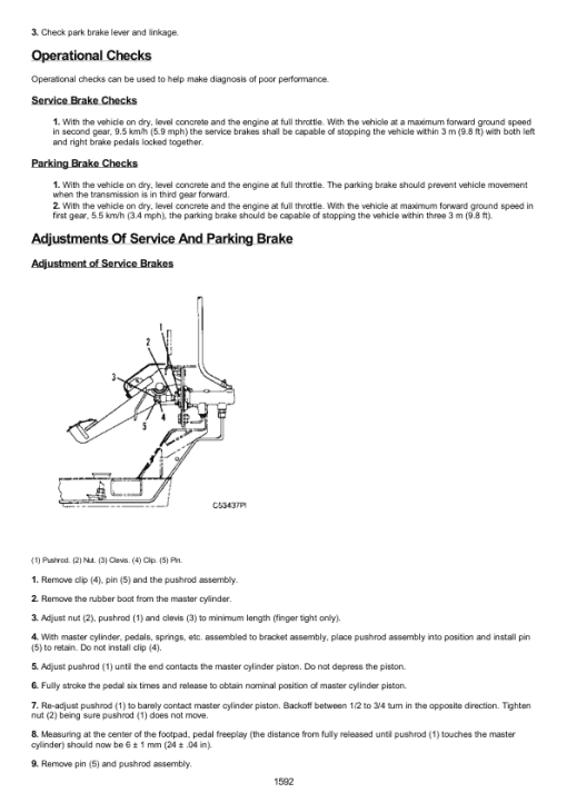 Caterpillar CAT 428B Backhoe Loader Service Repair Manual (7EJ00001 till 05999) - Image 2