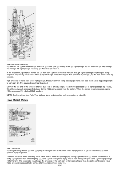 Caterpillar CAT 428B Backhoe Loader Service Repair Manual (7EJ00001 till 05999) - Image 3