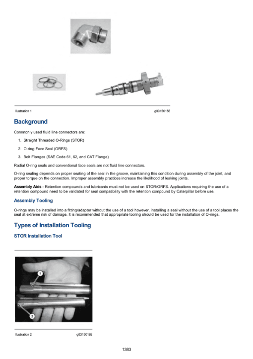 Caterpillar CAT 428F2 Backhoe Loader Service Repair Manual (LYG00001 and up) - Image 2