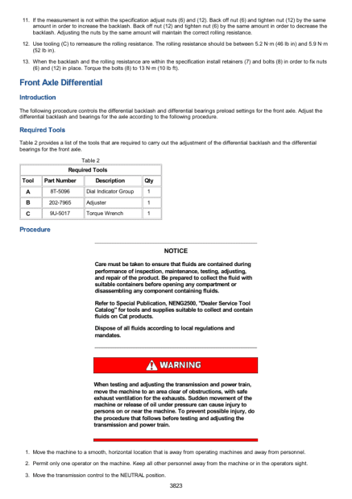 Caterpillar CAT 428F2 Backhoe Loader Service Repair Manual (LYG00001 and up) - Image 5