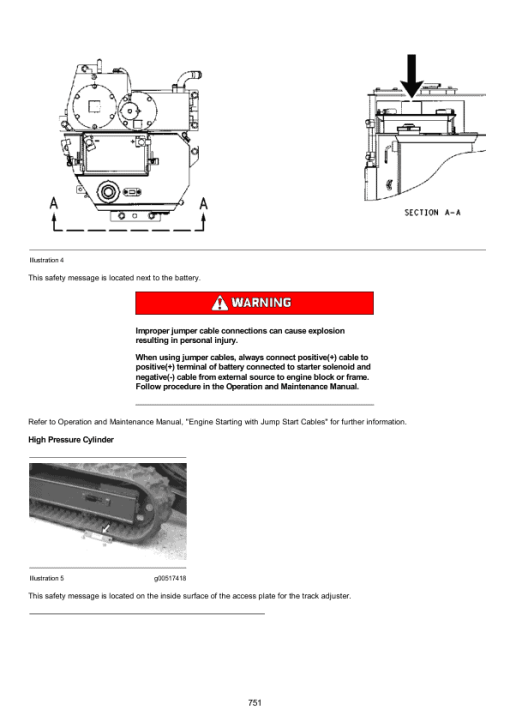 Caterpillar CAT 430D Backhoe Loader Service Repair Manual (BML02281 till 04799) - Image 4