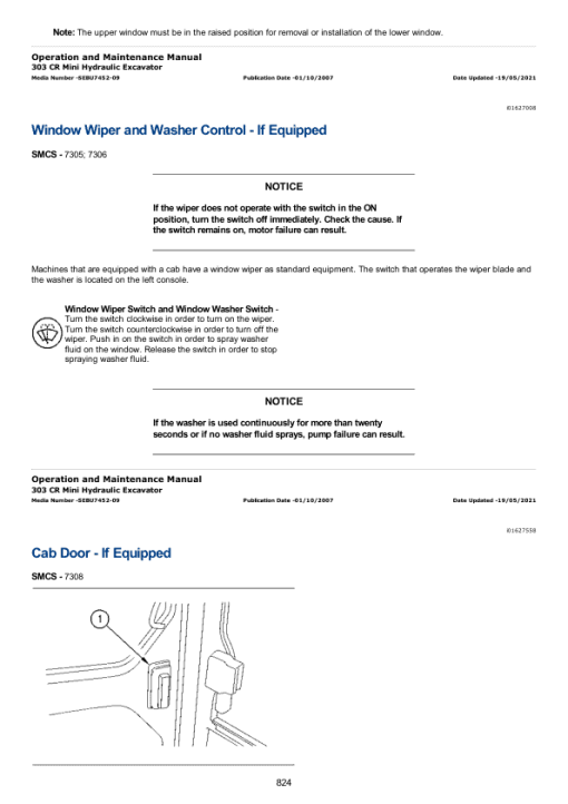 Caterpillar CAT 430D Backhoe Loader Service Repair Manual (BML02281 till 04799) - Image 5