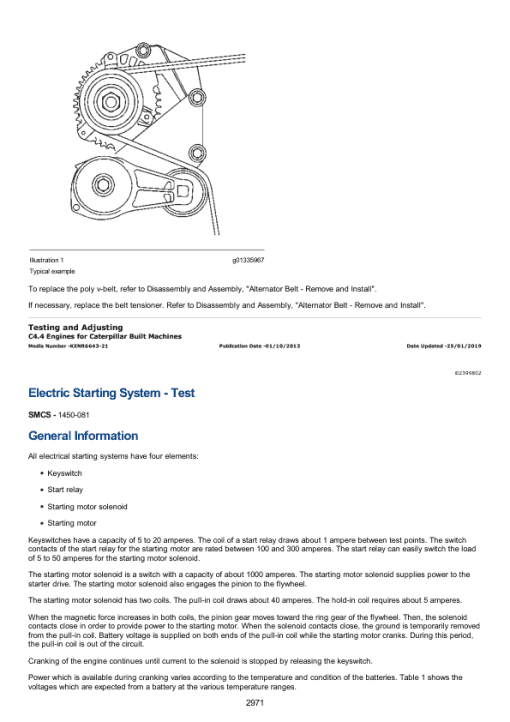 Caterpillar CAT 430E Backhoe Loader Service Repair Manual (SCD00001 and up) - Image 5