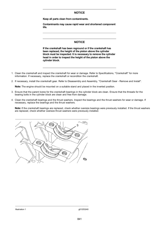 Caterpillar CAT 432E Backhoe Loader Service Repair Manual (JBA00001 and up) - Image 5