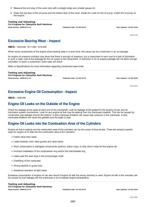 Caterpillar CAT 440 Backhoe Loader Service Repair Manual (DC900001 and up) - Image 3