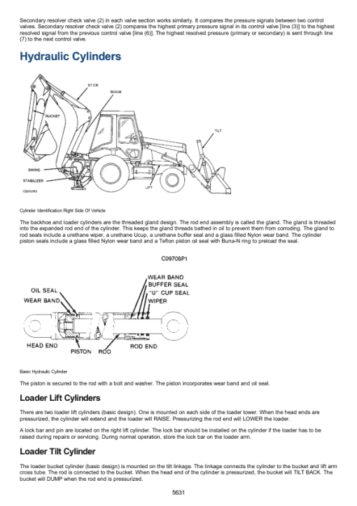 Caterpillar CAT 450E Backhoe Loader Service Repair Manual (RBA00001 and up) - Image 5