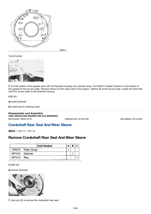 Caterpillar CAT 518 Wheel Skidder Service Repair Manual (95U03200 and up) - Image 5