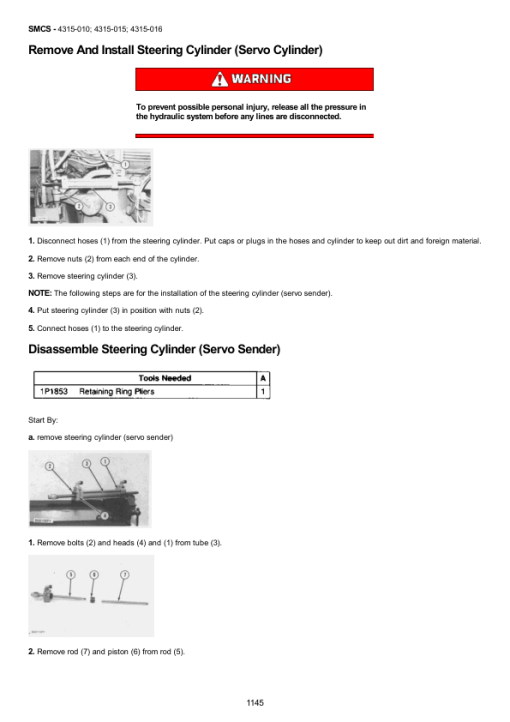 Caterpillar CAT 621E Wheel Tractor Service Repair Manual (6AB00001 till 01427) - Image 2