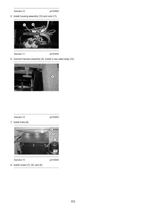 Caterpillar CAT 623G Wheel Scraper Service Repair Manual (DBY00001 and up) - Image 5