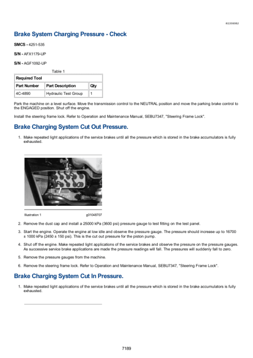 Caterpillar CAT 725 Articulated Dump Truck Service Repair Manual (AFX00001 and up) - Image 3