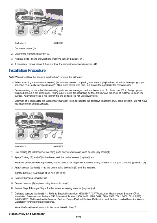 Caterpillar CAT 730 Articulated Dump Truck Service Repair Manual (3T300001 and up) - Image 2