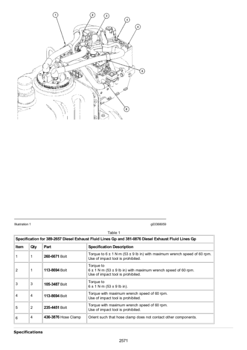 Caterpillar CAT 730 Articulated Dump Truck Service Repair Manual (3T400001 and up) - Image 2