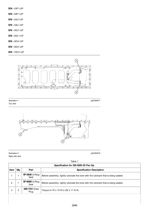 Caterpillar CAT 730 Articulated Dump Truck Service Repair Manual (3T400001 and up) - Image 3