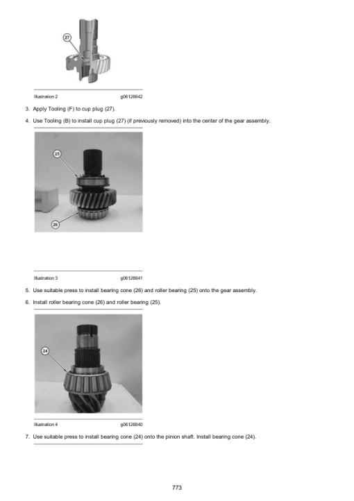 Caterpillar CAT 730 Articulated Dump Truck Service Repair Manual (3T400001 and up) - Image 6