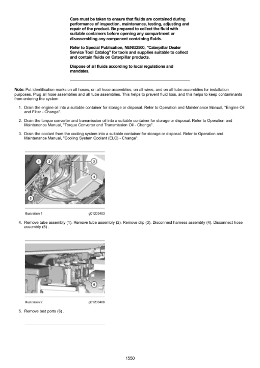 Caterpillar CAT 730 Articulated Dump Truck Service Repair Manual (AGF00001 and up) - Image 2