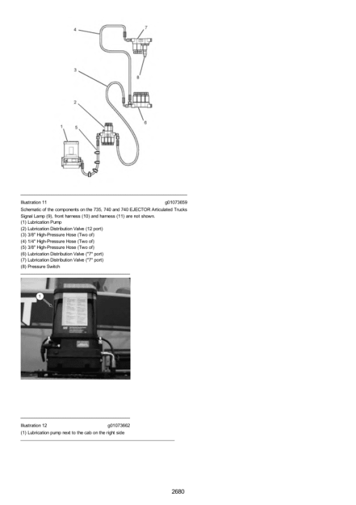 Caterpillar CAT 730 Articulated Dump Truck Service Repair Manual (B1M00001 and up) - Image 3